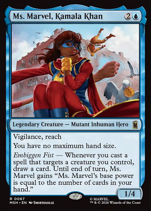 Ms. Marvel, Kamala Khan Regular Foil (ingles) 67 | Singles MTG en PiedraBruja