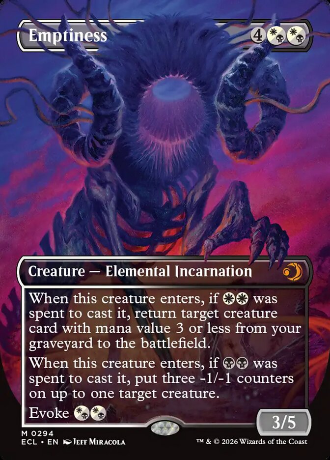 Emptiness Borderless Foil (ingles) 294