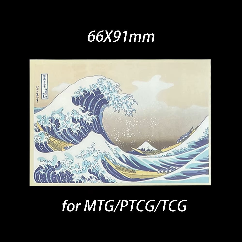 Art Sleeves: The Great Wave of Kanagawa x60 | Accesorios TCG en