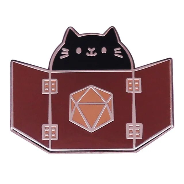 Pin Esmaltado - GatoDM | Coleccionables, figuras y artículos geek en PiedraBruja Chile