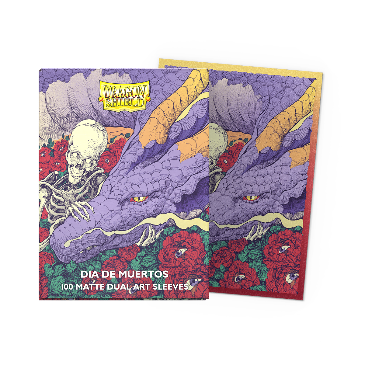 Dragon Shield Art Dual-Matte Día de Muertos 2026 caja y funda