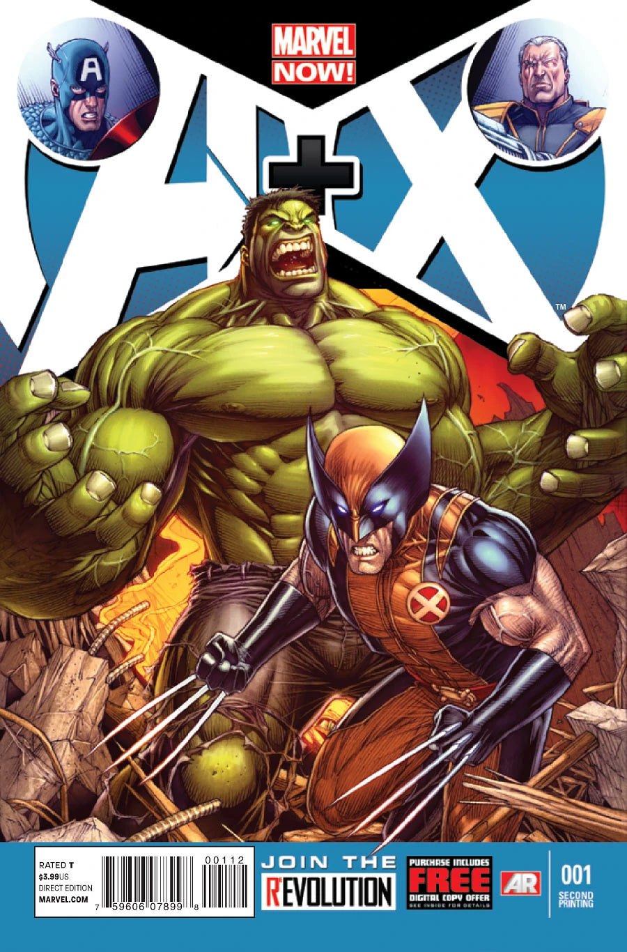 Avengers + X-Men #1 – ¡Los Héroes Más Poderosos de la Tierra y los Mutantes Unen Fuerzas! 🦸♂️⚔️🦸♀️