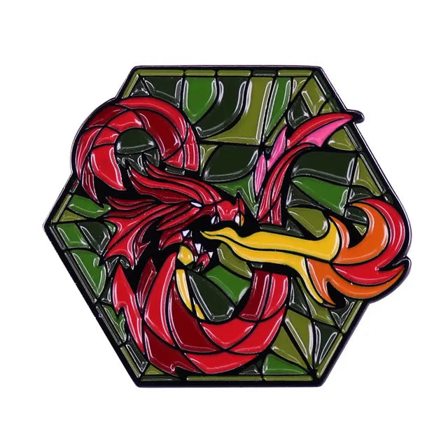 Pin Esmaltado - D20 Ampersand | Coleccionables, figuras y artículos geek en PiedraBruja Chile