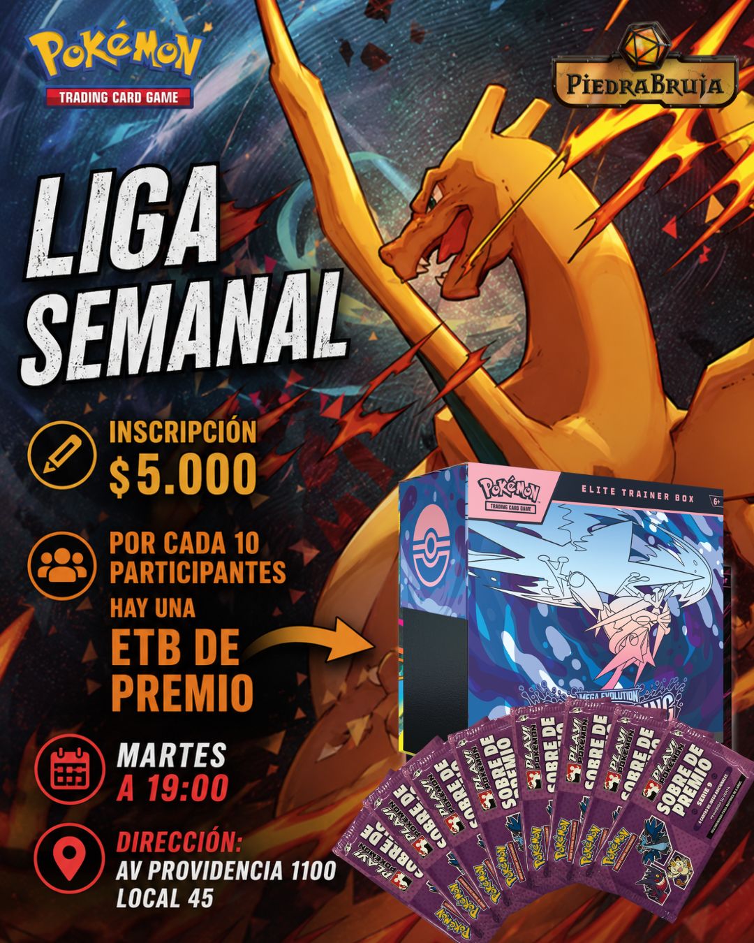 Torneo Casual Pokemon Liga Semanal