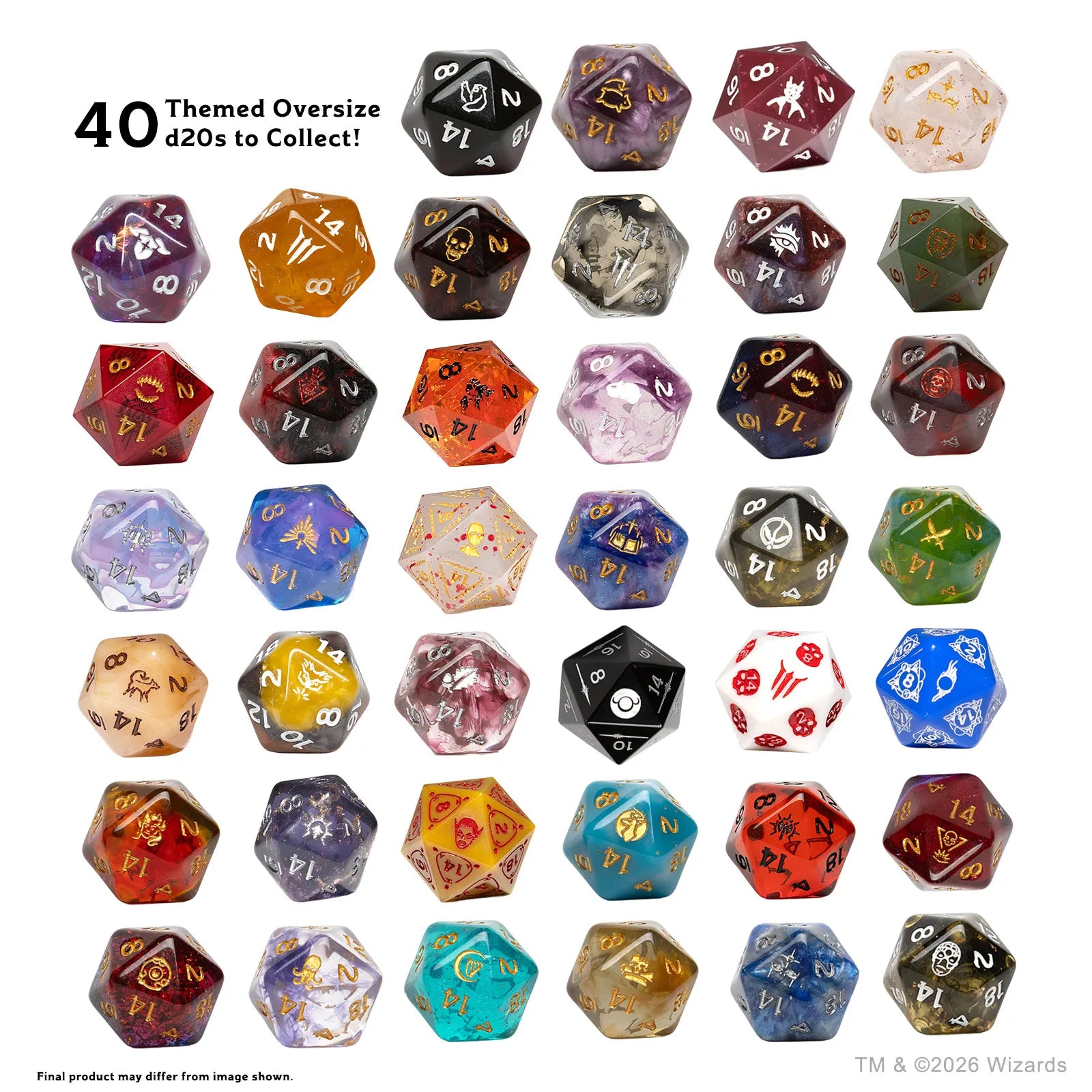 Baldur's Gate Treasure Packs - D20