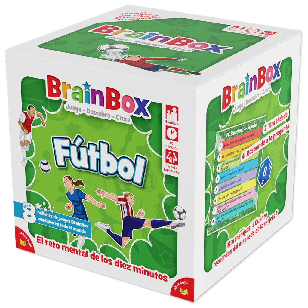 Caja del Juego de mesa Brainbox futbol