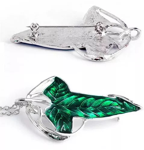 Broche Élfico Hoja de Lorien