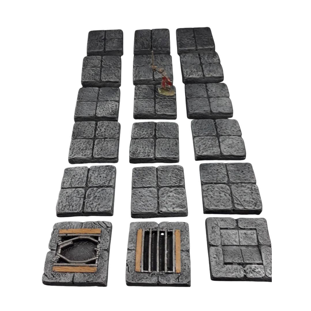 Calabozo Modular 44 Piezas Pintado