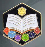 Pin Esmaltado - Class Dungeon Master