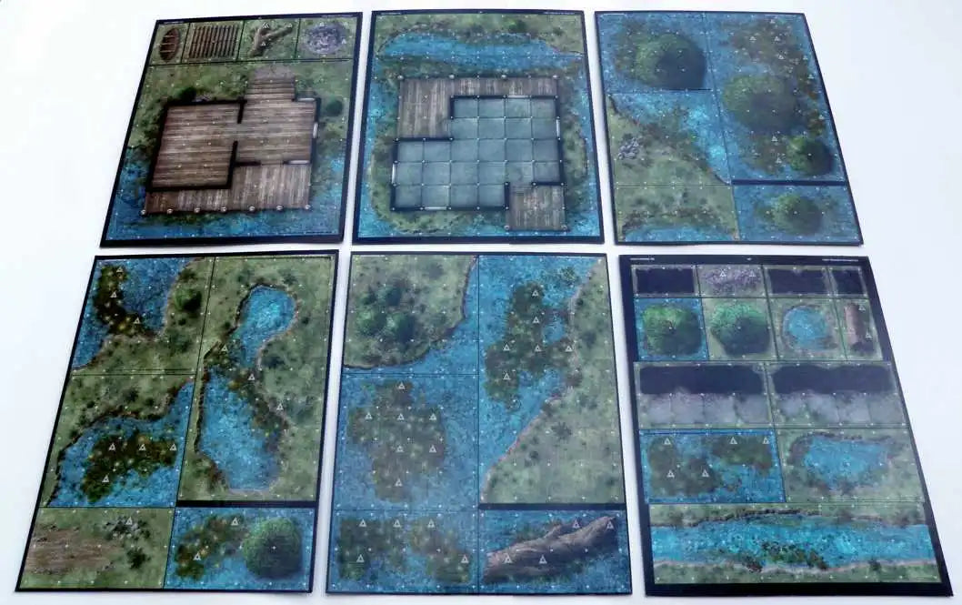 Dungeon Tiles Reincarnated Wilderness - Battlemap | Dungeons & Dragons y accesorios D&D en PiedraBruja Chile