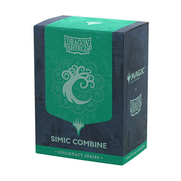 Matte Dual Guildpact Series - Simic Combine' Art x100