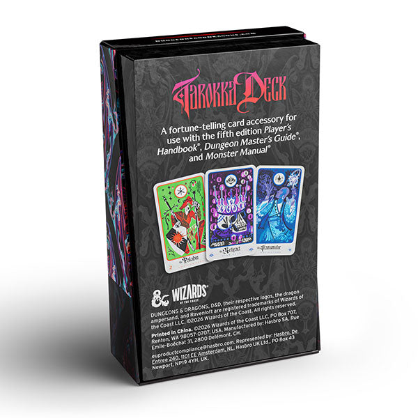 Ravenloft The Horrors Within - Tarokka Deck | Dungeons & Dragons y accesorios D&D en PiedraBruja Chile
