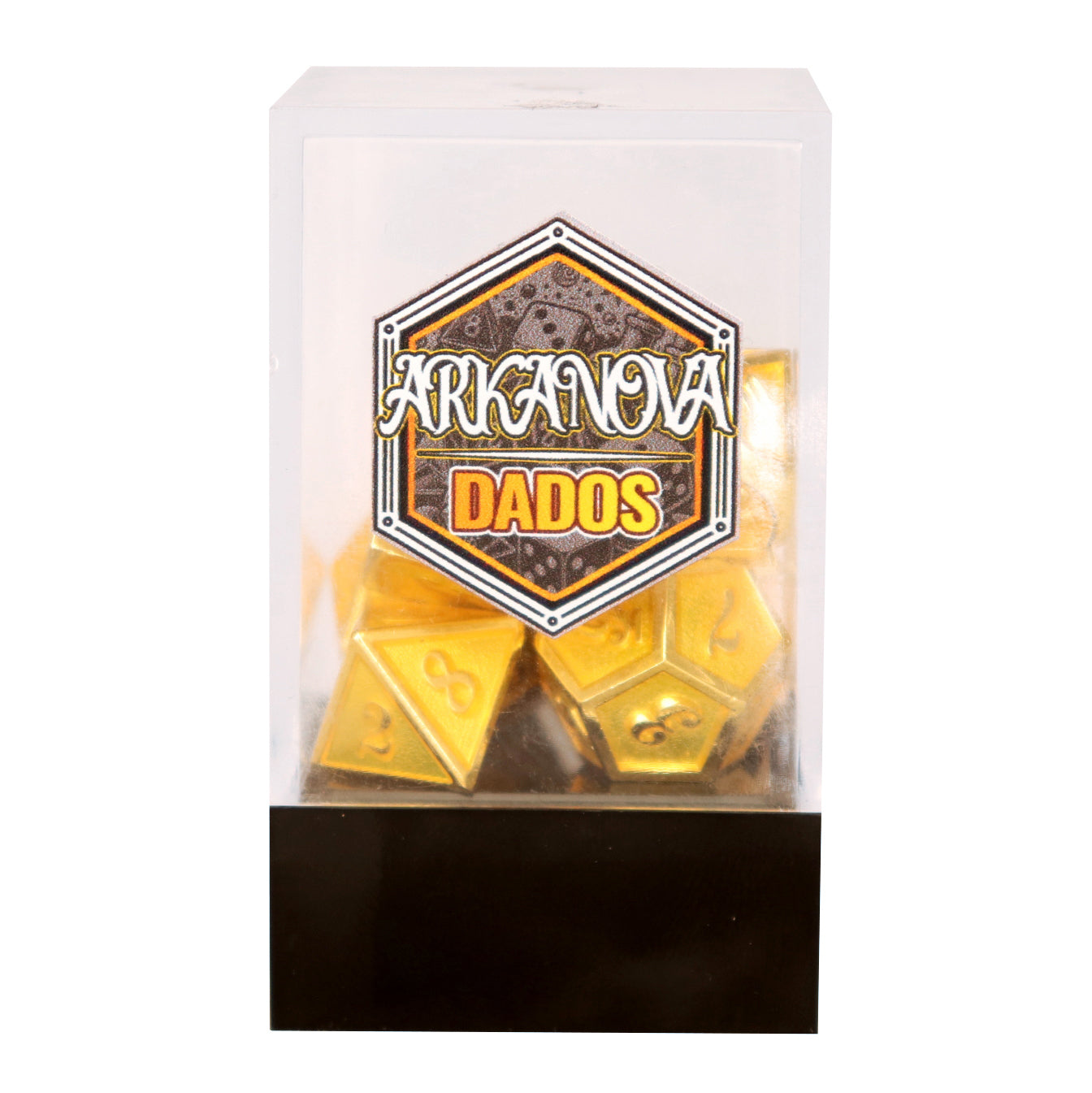 Metálico Esmaltado Amarillo/Dorado