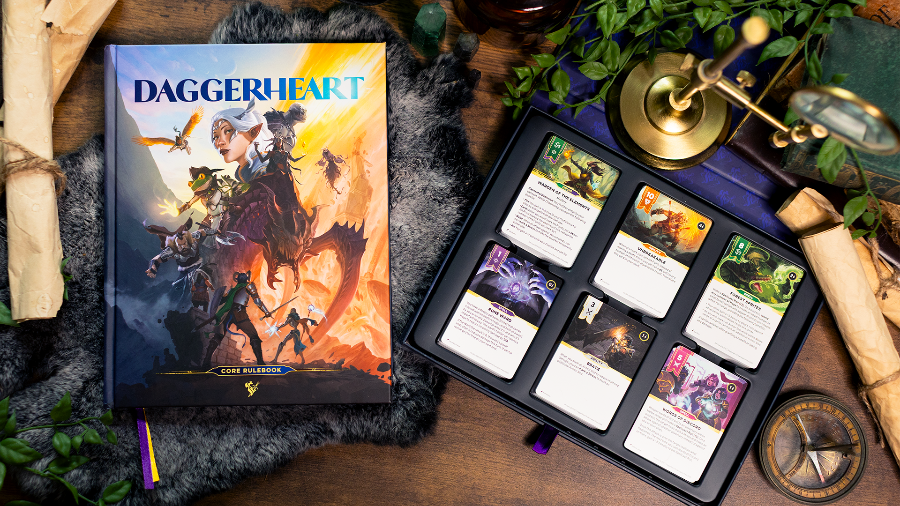 Unboxing del juego de rol Daggerheart