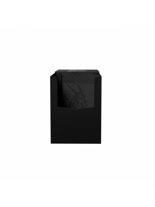 Deckbox Dragon Shield - Shadow Black/Black Double Shell