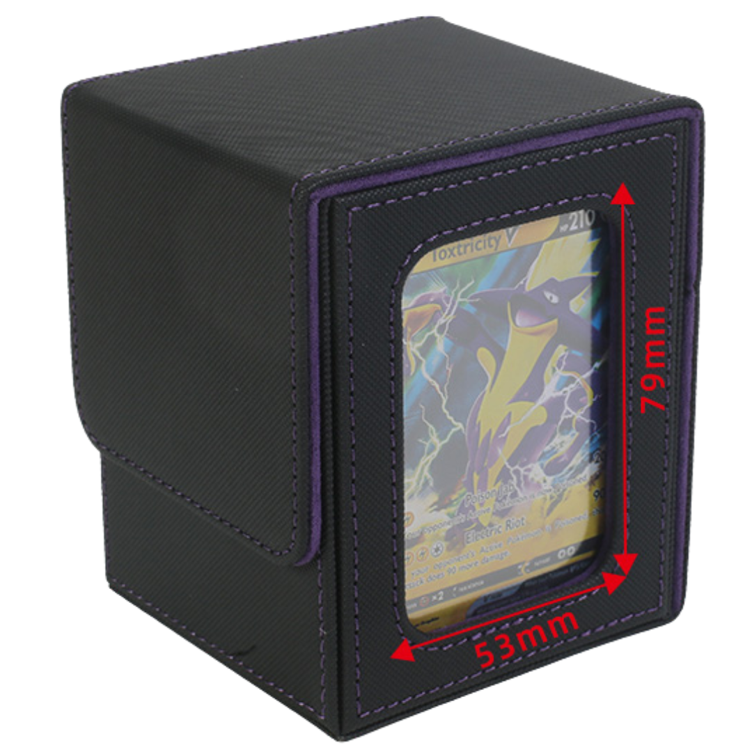 Deck Box Showcase 100+ - Sapphire Blue Grey