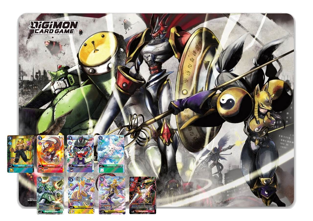 PB08 Digimon Tamers Playmat & Card Set