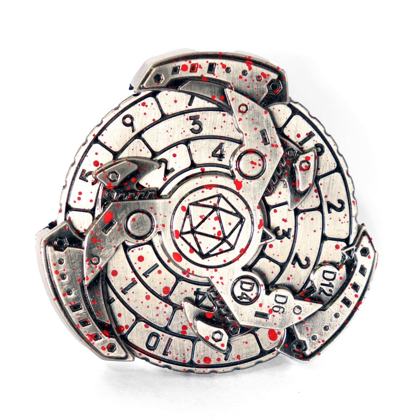 Disco-Dado Metálico Fierro Sangrado