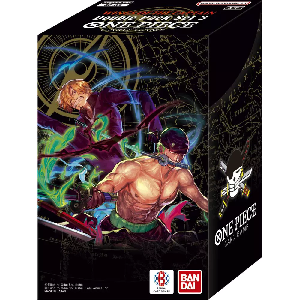 DP03 Wings of the Captain - Double Pack | One Piece Card Game, sobres y cartas coleccionables en PiedraBruja Chile