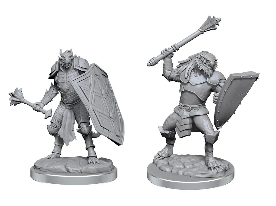Nolzur’s Marvelous Miniatures: Unpainted Minis Wave 18 - Dragonborn Clerics