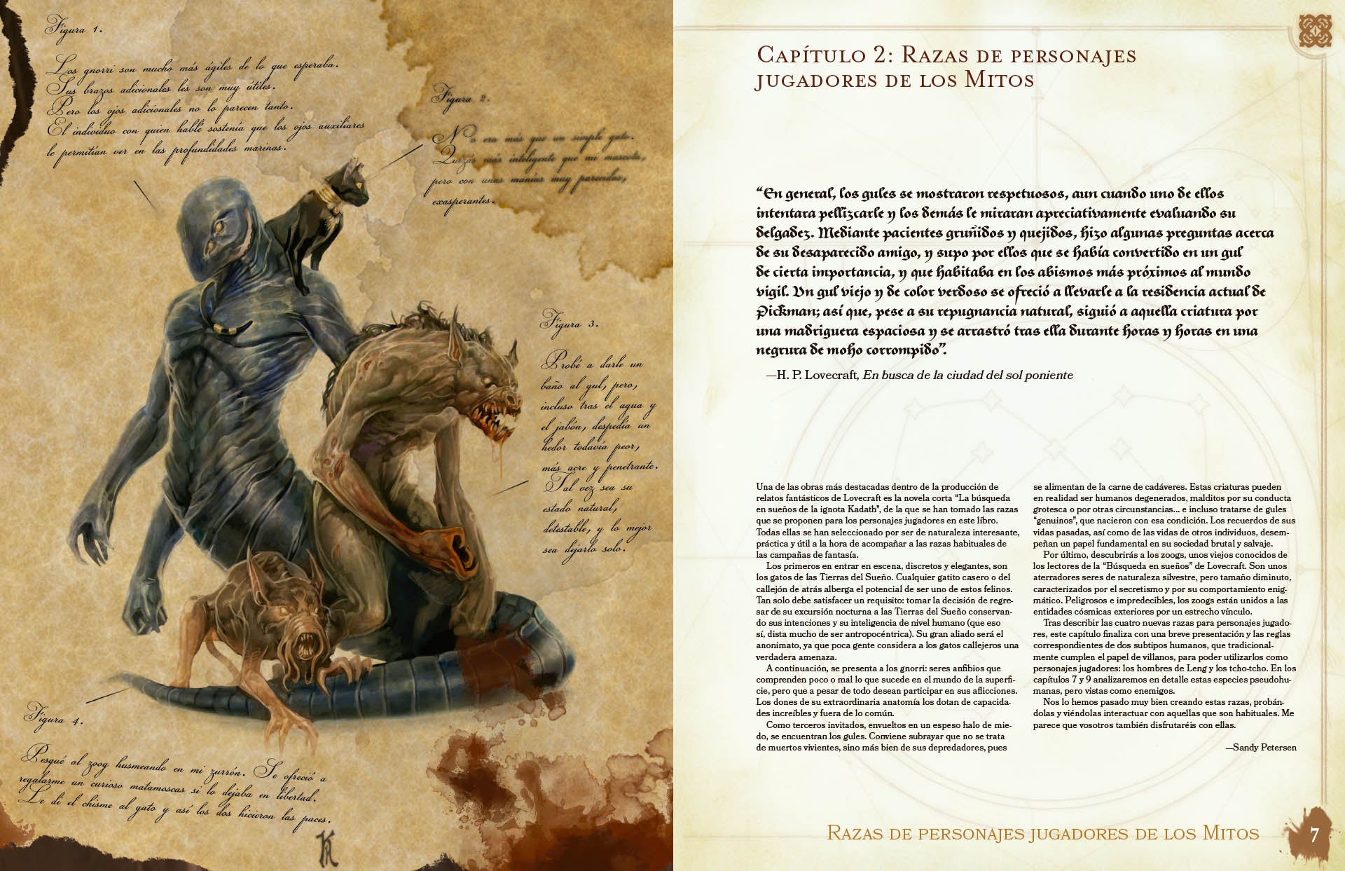 Los Mitos de Cthulhu de Sandy Petersen