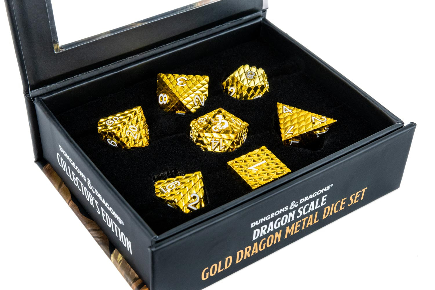 Metálico Dragon Scale Metal Gold