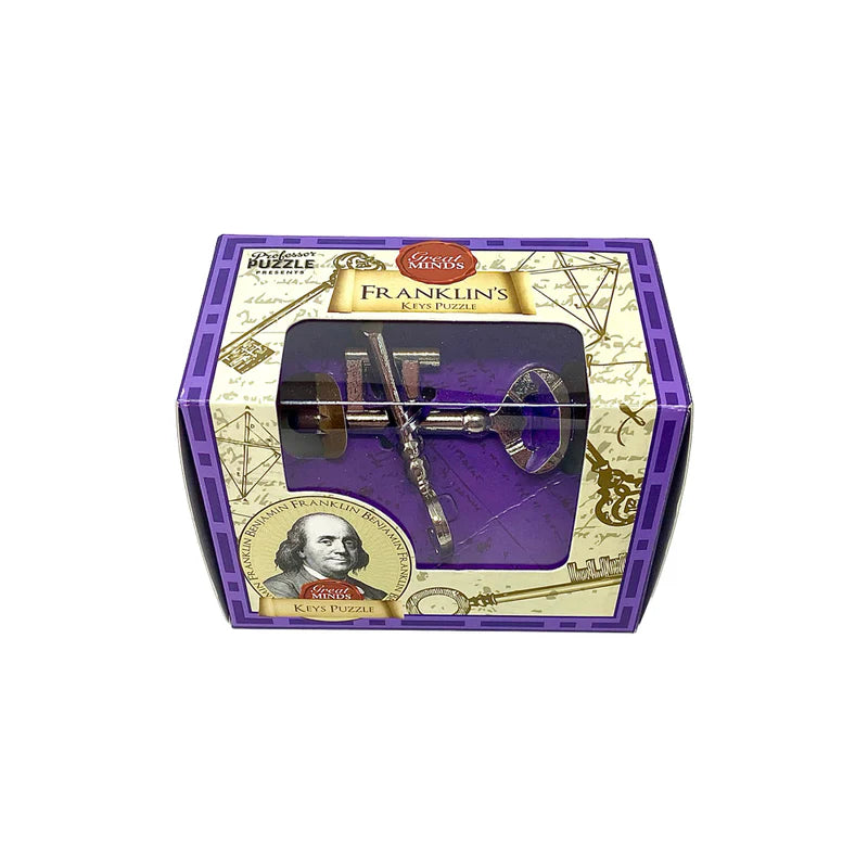 Great Minds - Puzzles Franklin’s Keys (Metal)