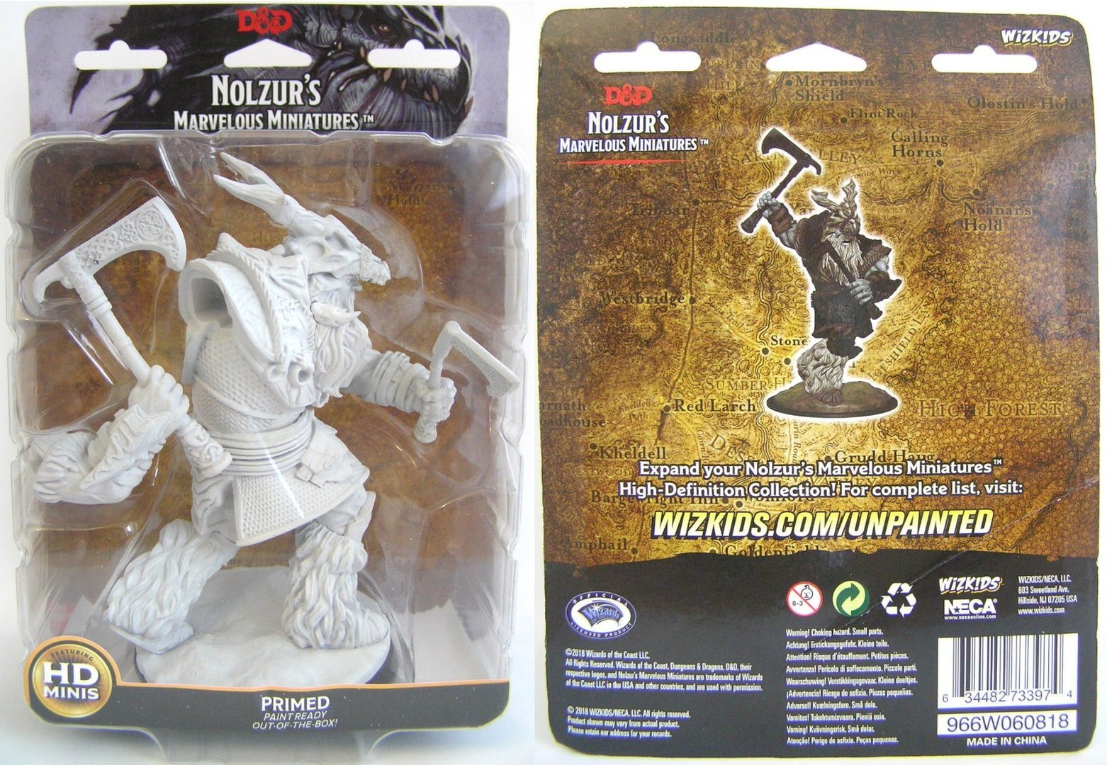 Nolzur’s Marvelous Miniatures: Unpainted Minis Wave 6 - Frost Giant Male