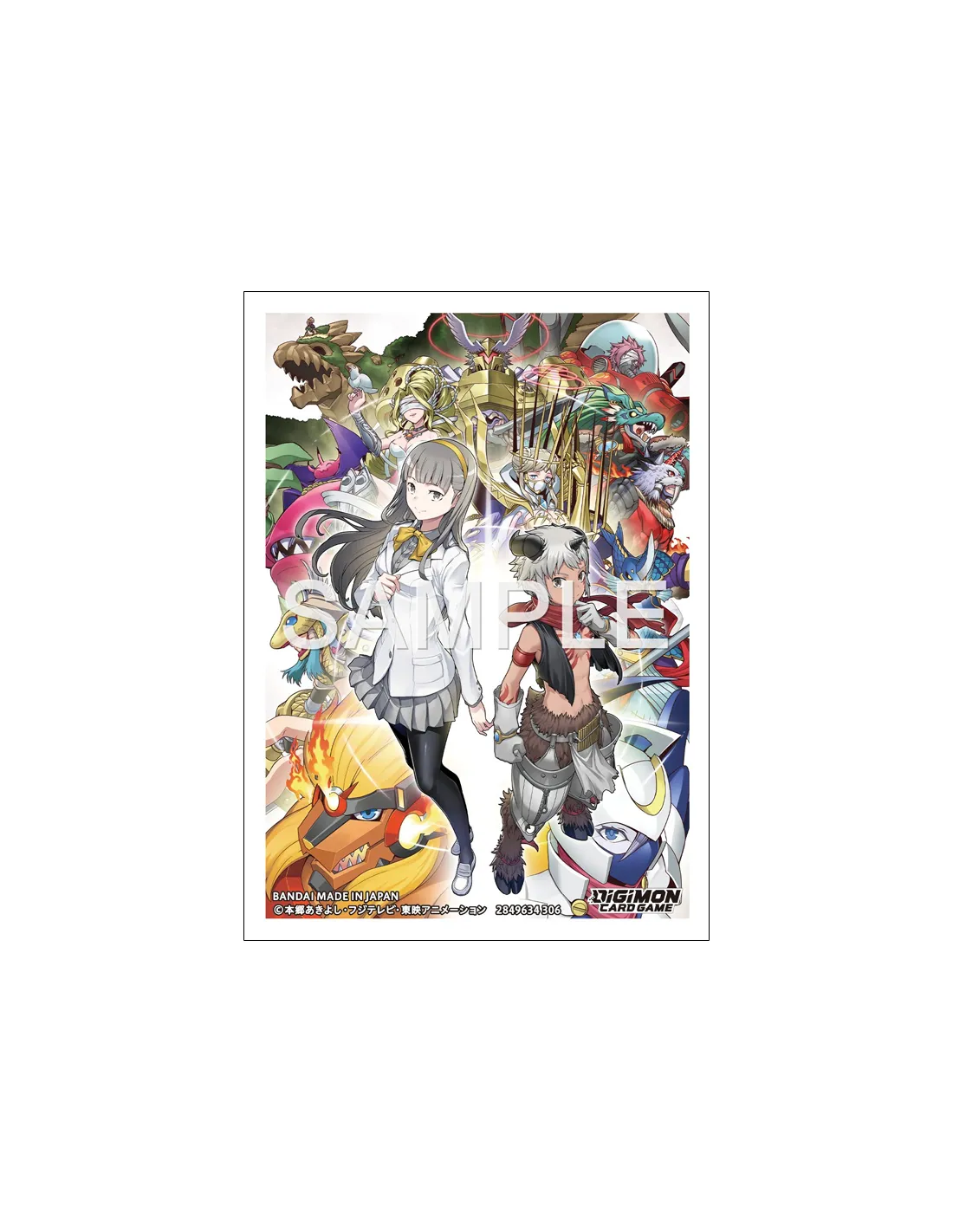 Inori Misono y Aegiomon - Digimon TCG 2026 Official Sleeves 03