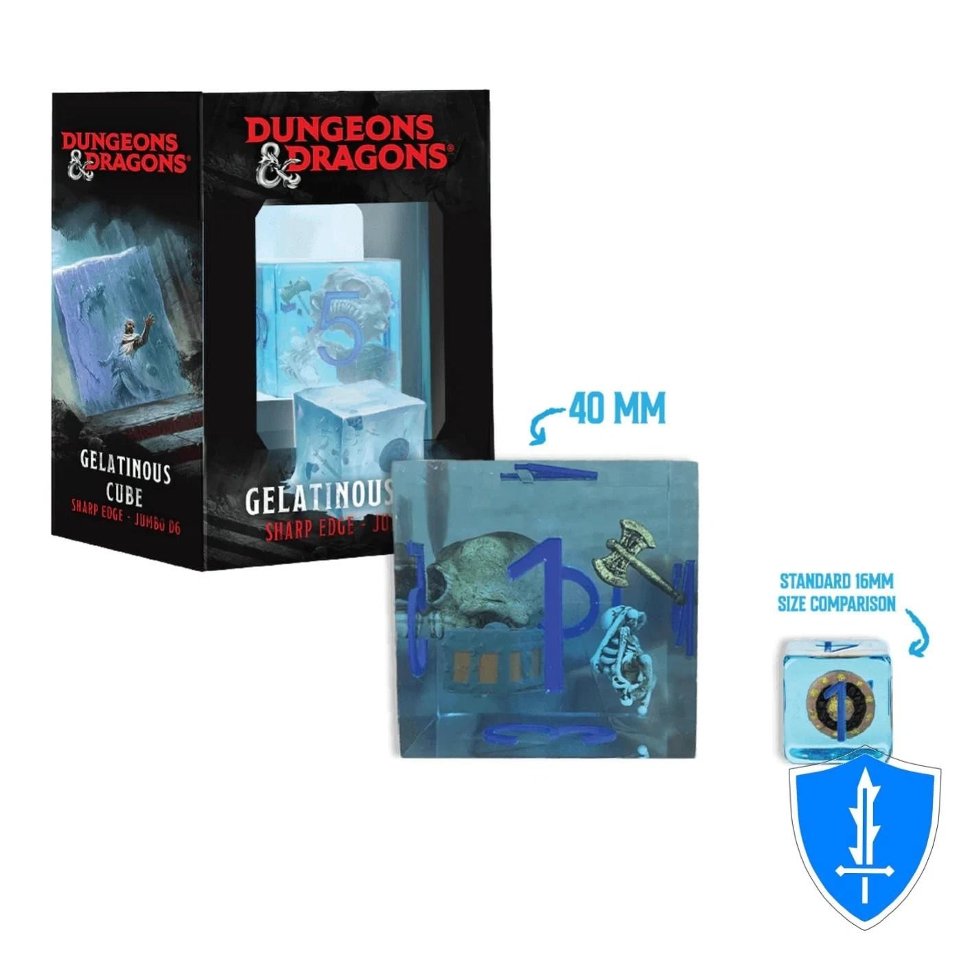 Gelatinous Cube d6 Jumbo