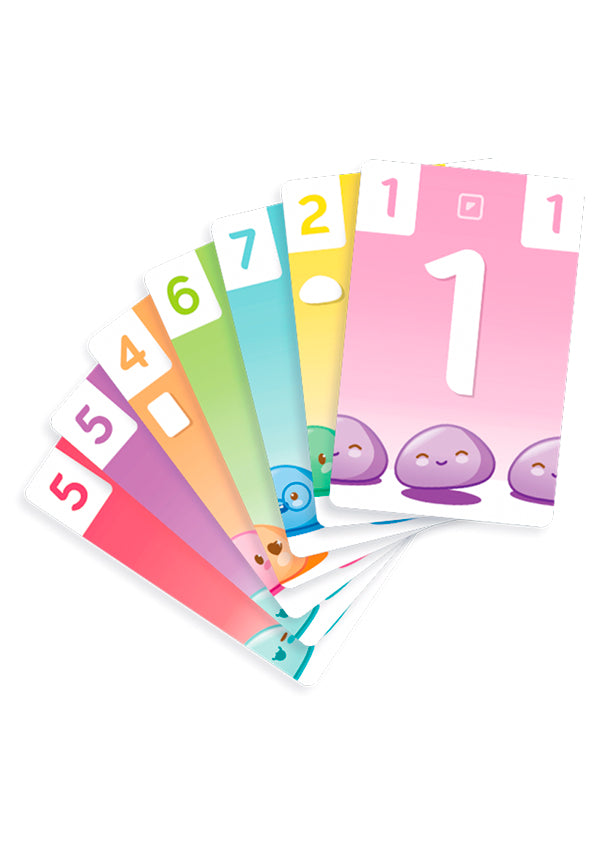 Cartas del juego de mesa happy mochi