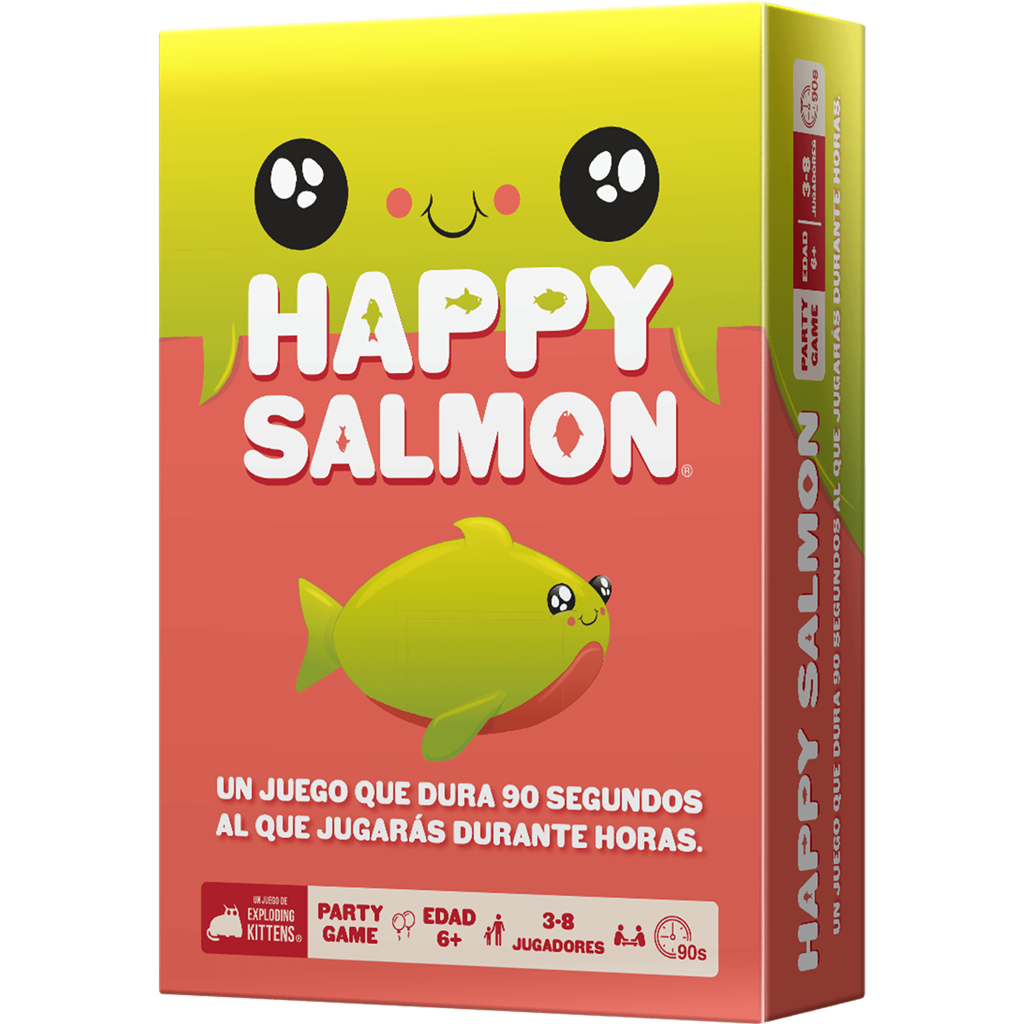 Caja del juego de mesa Happy Salmon