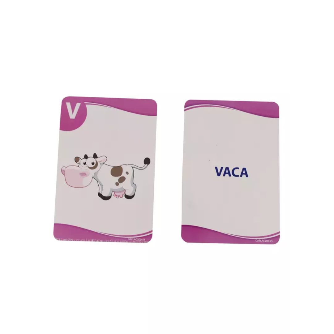 Lámina ABC c/Imagen 12x8cm (001)