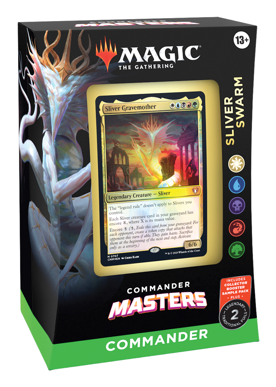 Commander Masters - Commander Sliver Swarm | Magic: The Gathering y accesorios TCG en PiedraBruja Chile