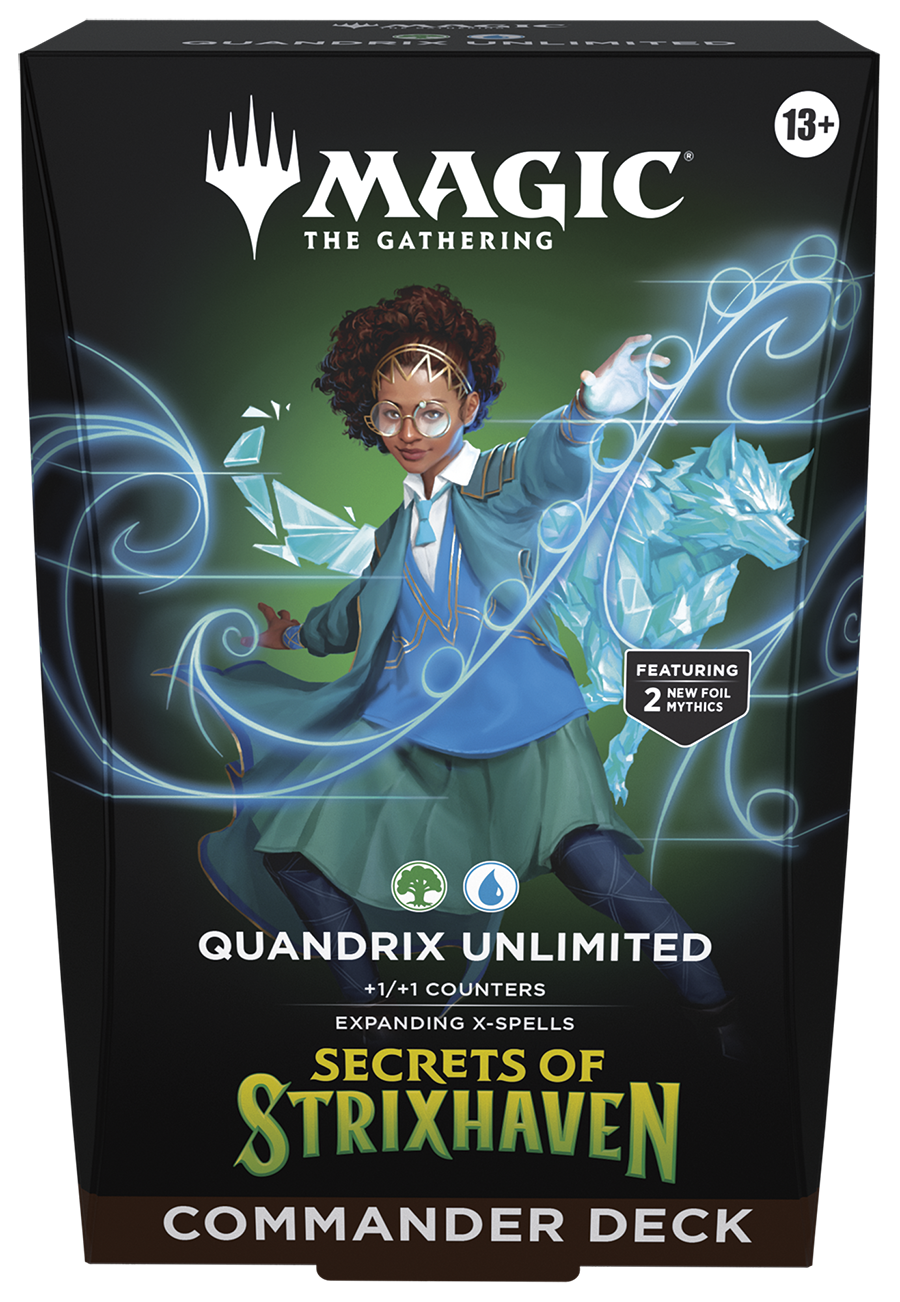 Secrets of Strixhaven- Quandrix Unlimited Commander Decks TCG