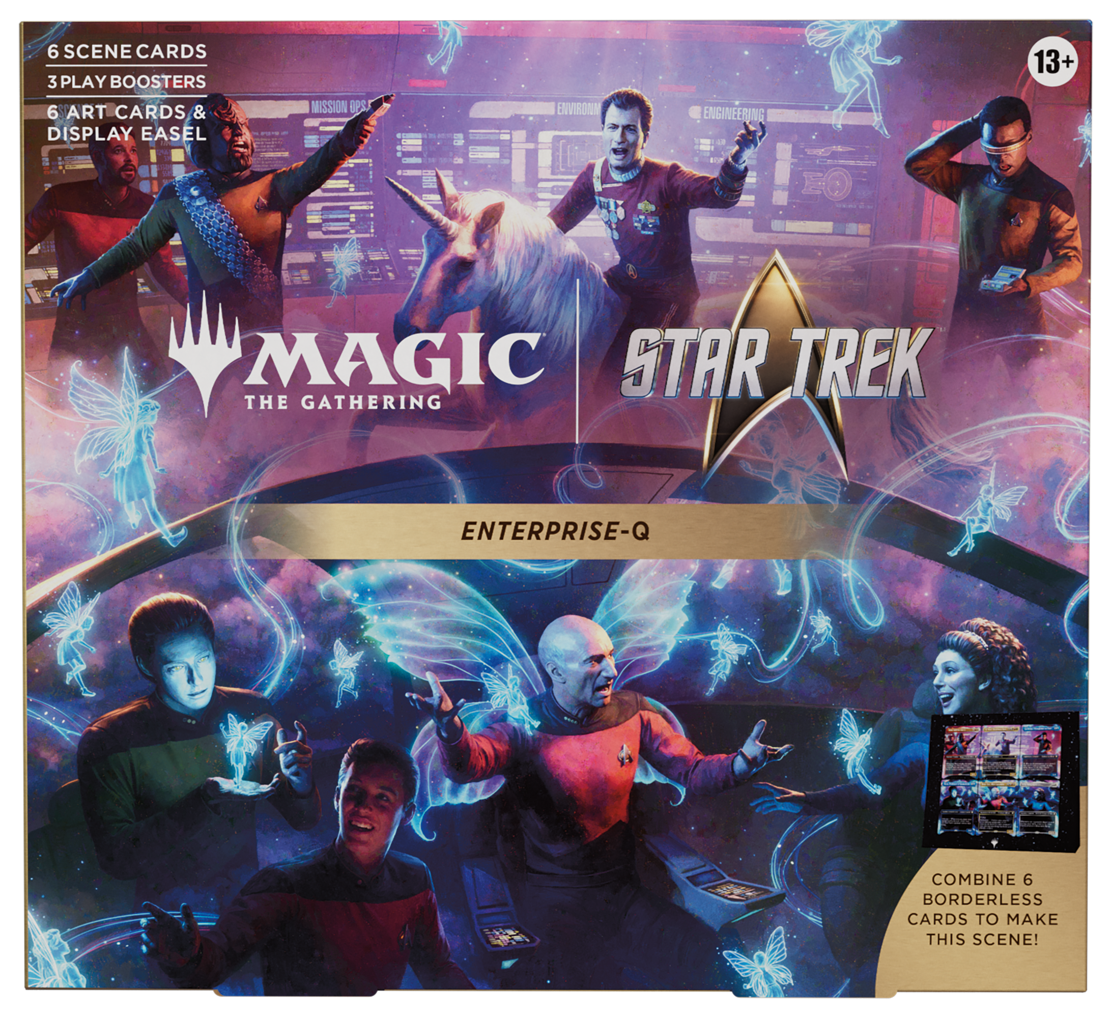 Star Trek - Scene Boxes Enterprise-Q