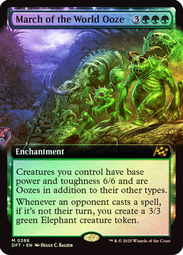 March of the World Ooze Foil