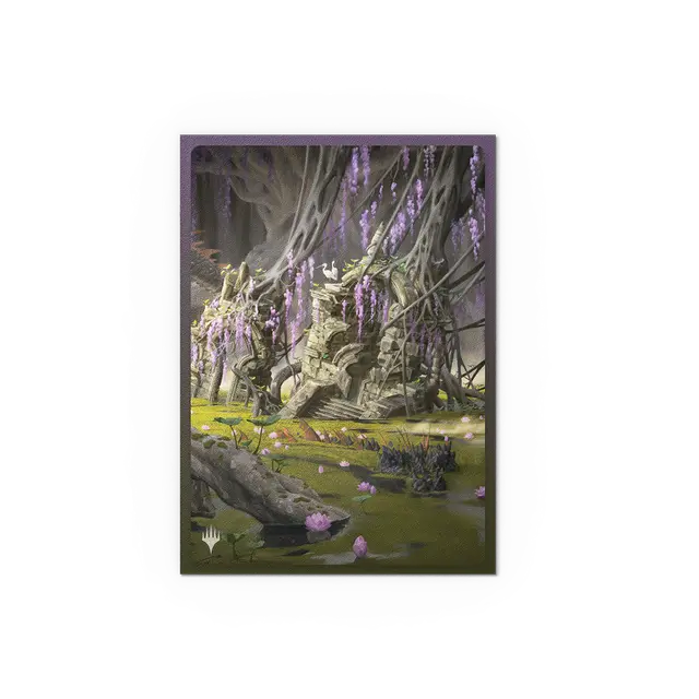 Matte Dual Art Sleeves - Landfall Series Verdant Catacombs x100