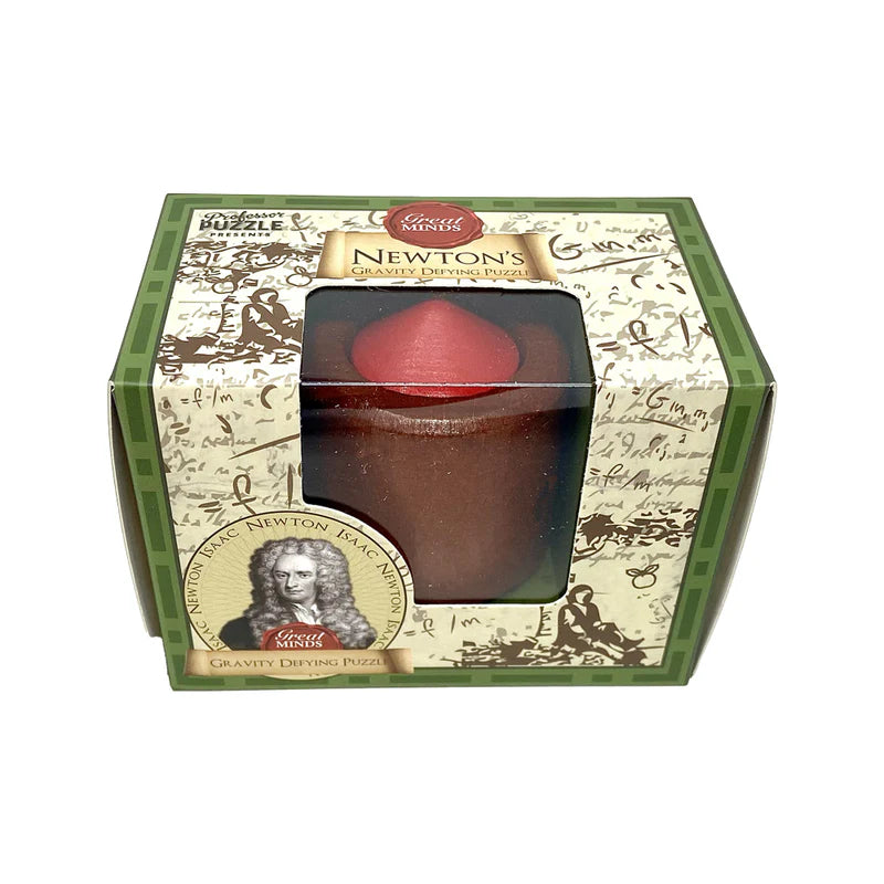 Great Minds - Puzzles Newton’s Gravity Defying (Madera)