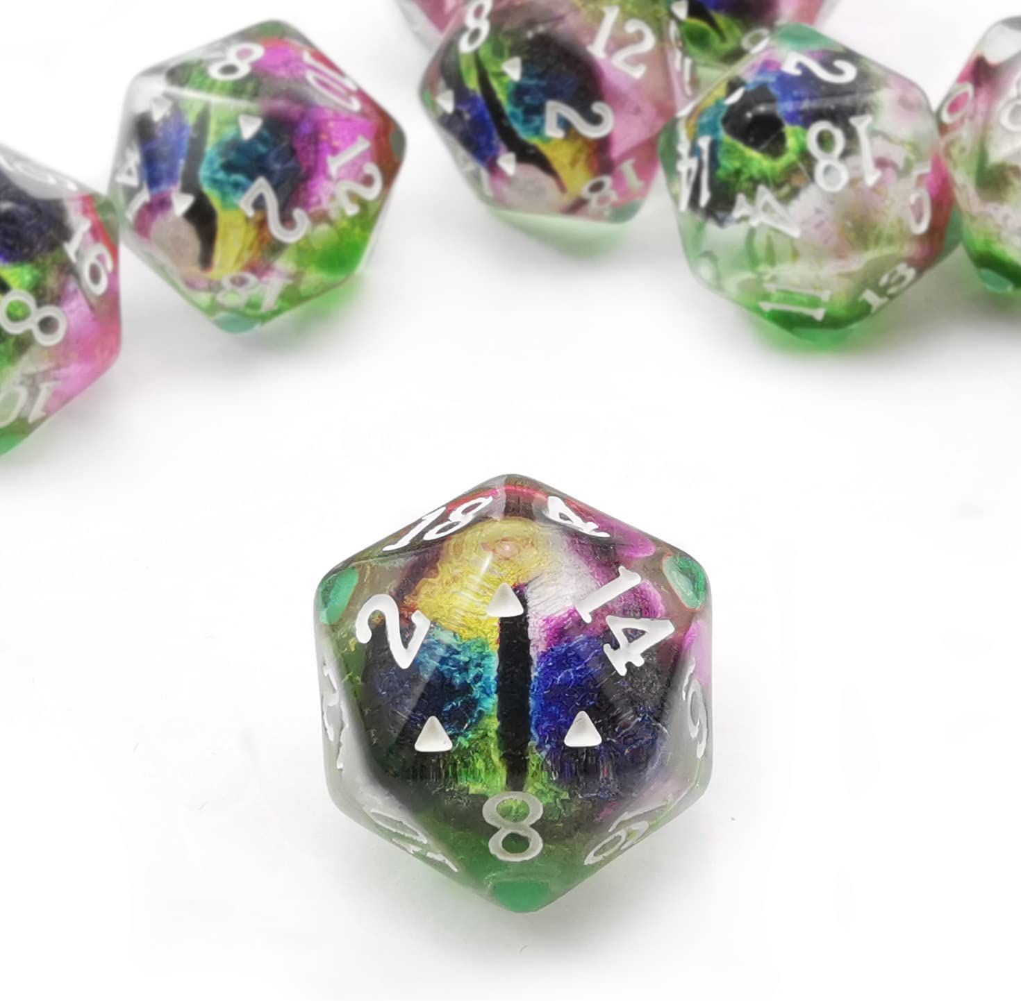 Rellenos -D20 de Ojo de Dragón Exótico