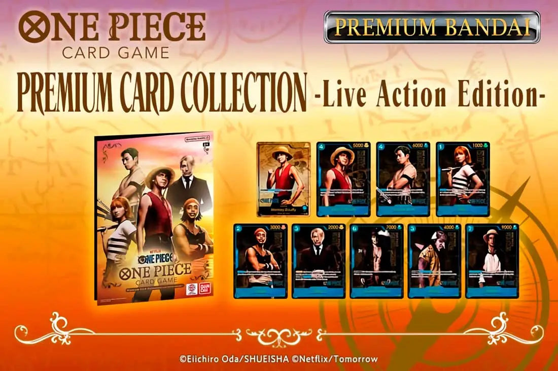 One Piece Live Action Edition - Premium Card Collection | One Piece Card Game, sobres y cartas coleccionables en PiedraBruja Chile
