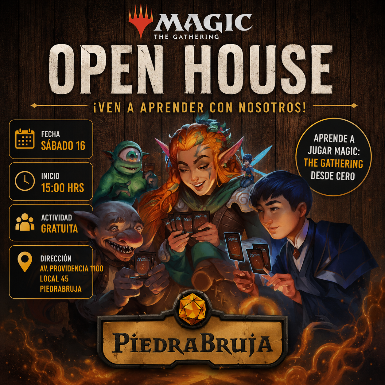 Open House Magic The Gathering