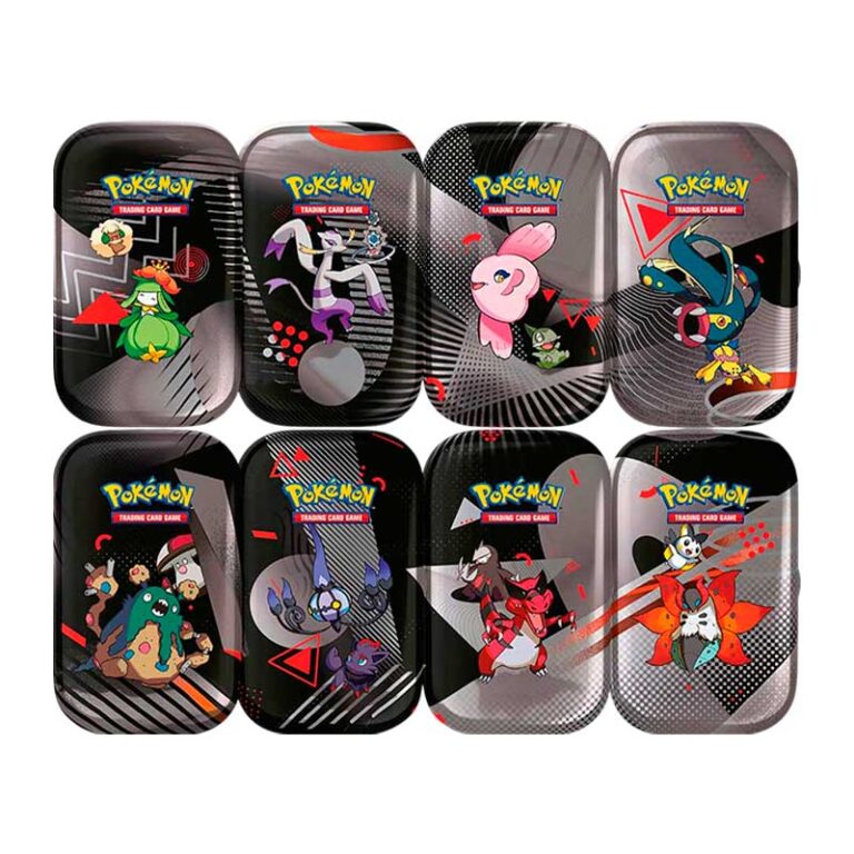 Scarlet & Violet Black Bolt & White Flare Unova Mini Tin