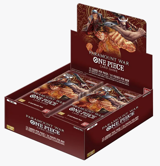 OP02 Paramount War - Booster Box | One Piece Card Game, sobres y cartas coleccionables en PiedraBruja Chile