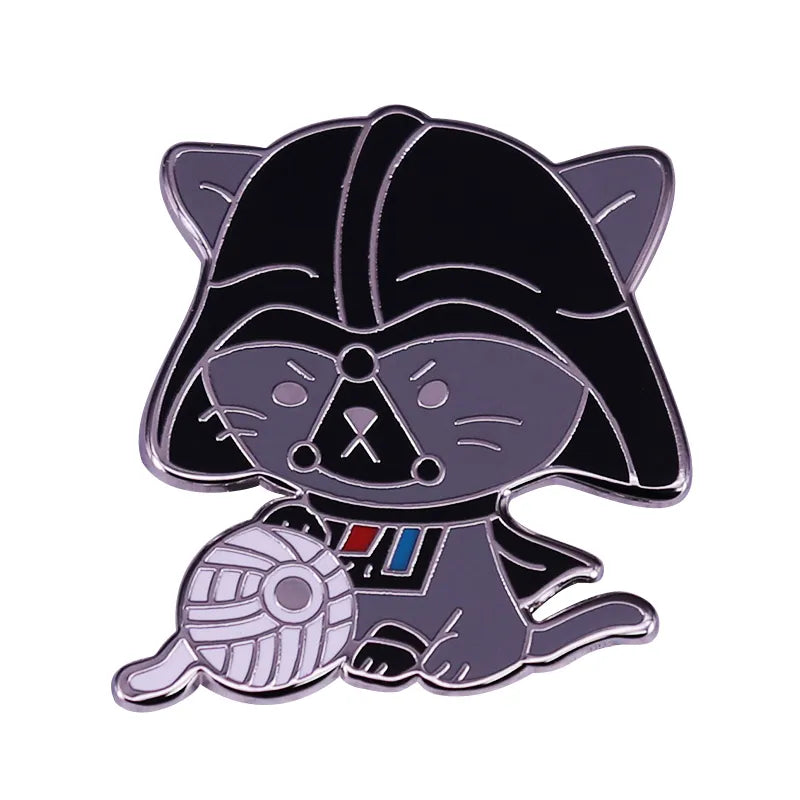 Pin Esmaltado Meowth Vader | Coleccionables, figuras y artículos geek en PiedraBruja Chile