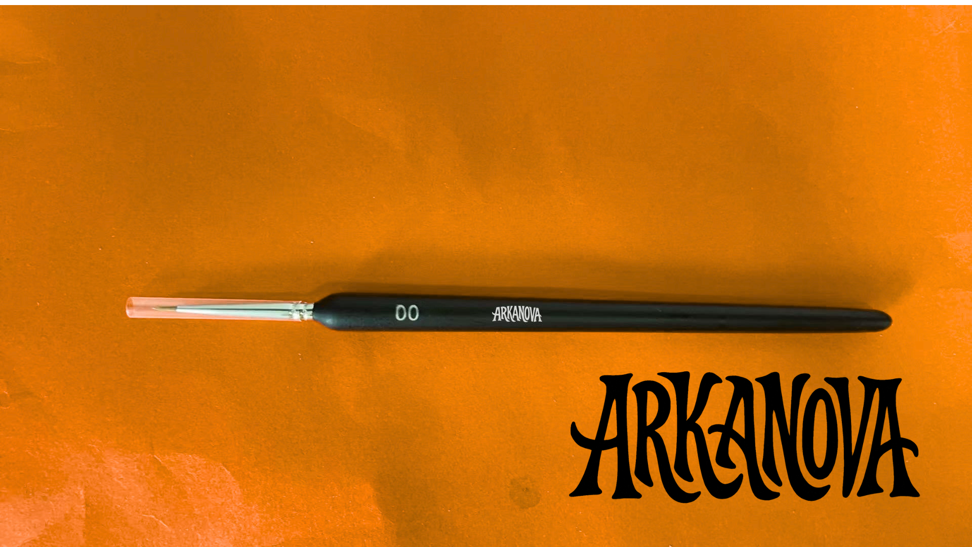Pincel Arkanova Nº00 Detalle Fino para Pintura de Miniaturas