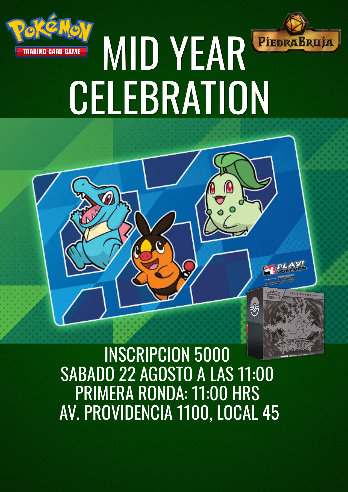 Pokémon Midyear PiedraBruja