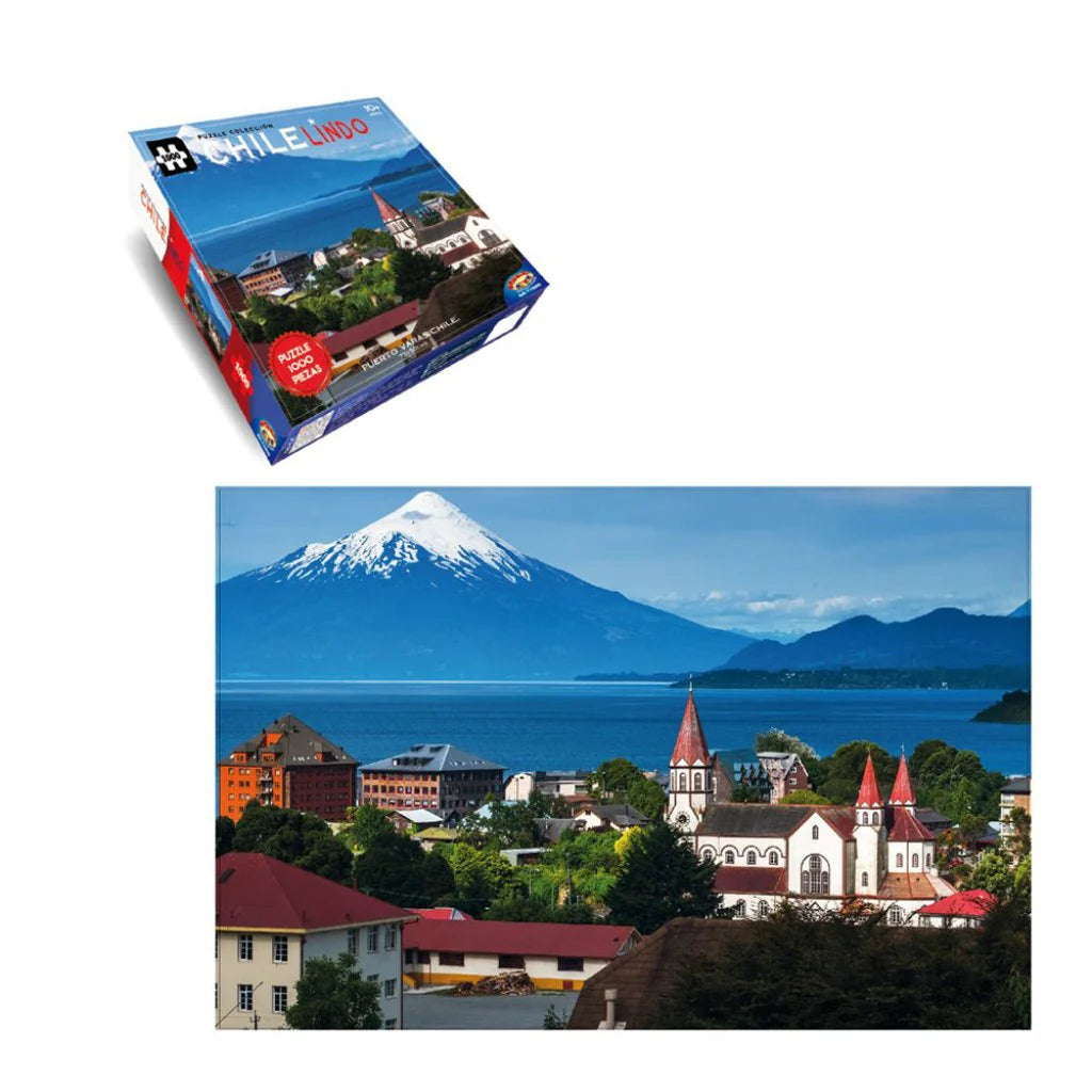 Puzzle 1000 Piezas - Puerto Varas Colección Chile Lindo