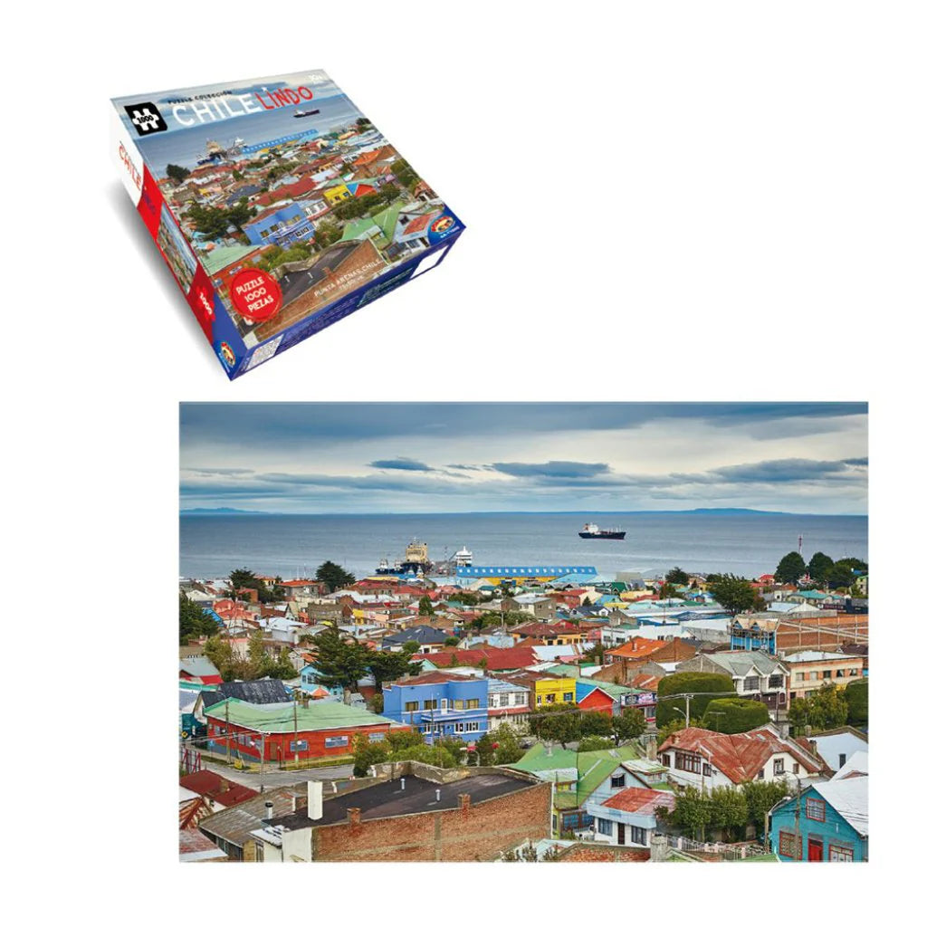 Puzzle 1000 Piezas - Punta Arenas Colección Chile Lindo