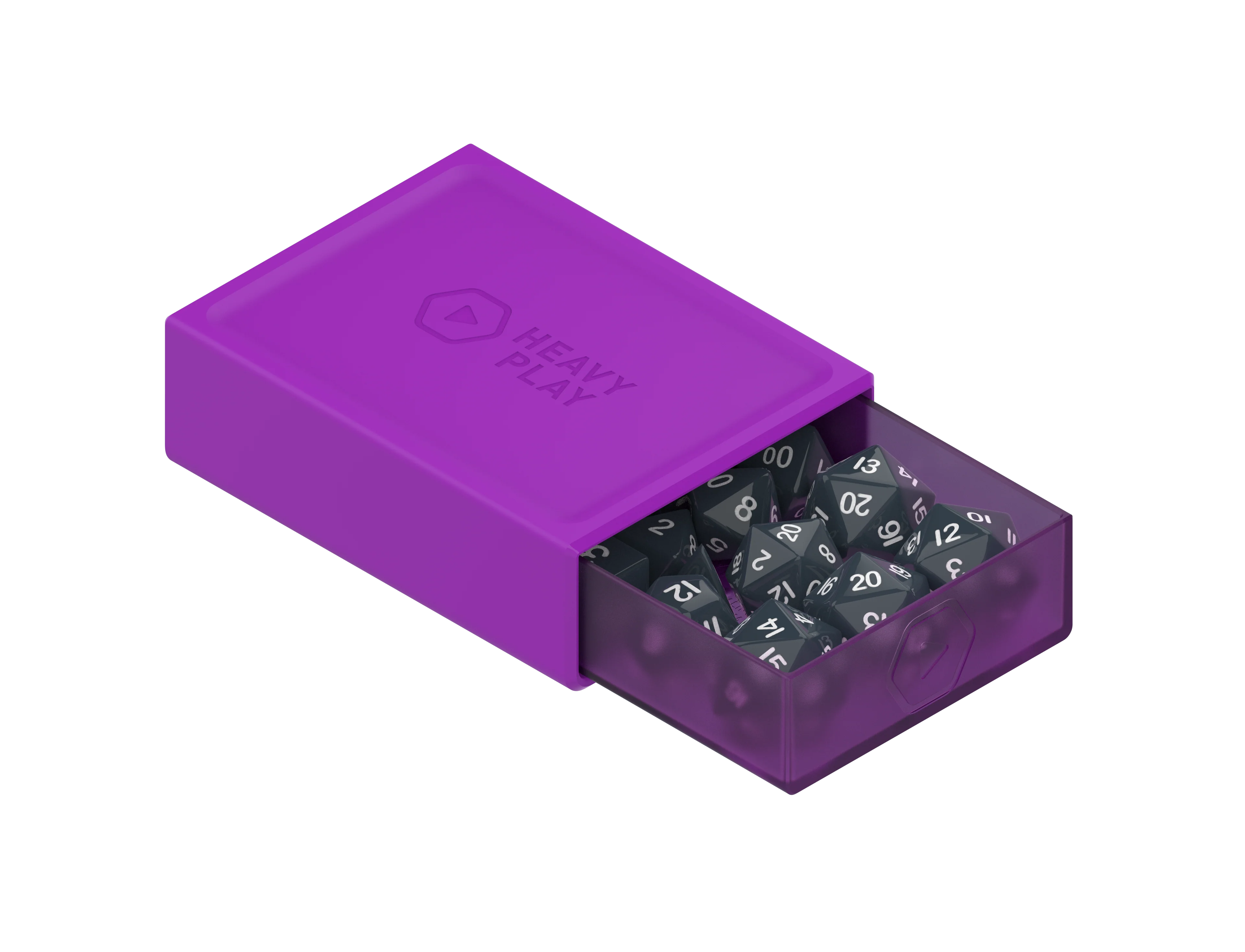 Dicebox - Bard Purple Heavy Play